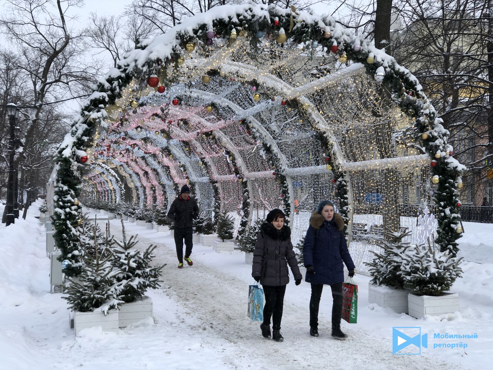 Новогодний бульвар. Тоннель на Тверском бульваре 2022. Тверской бульвар Москва тоннель. Новогодний тоннель на Тверском бульваре. Тверской бульвар уже украсили.