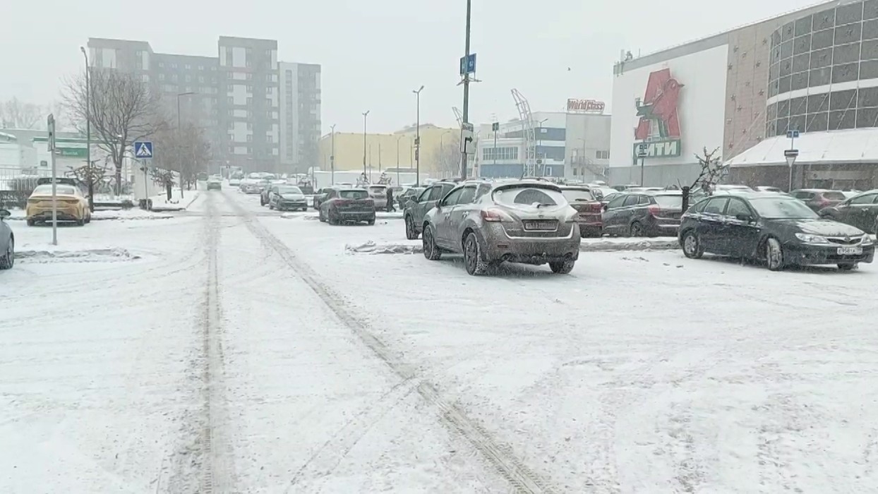 Заметает москву