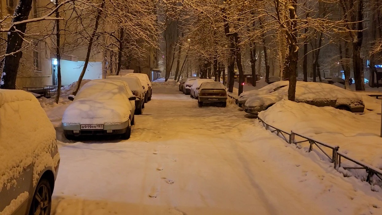 Сколько выпало снега в москве