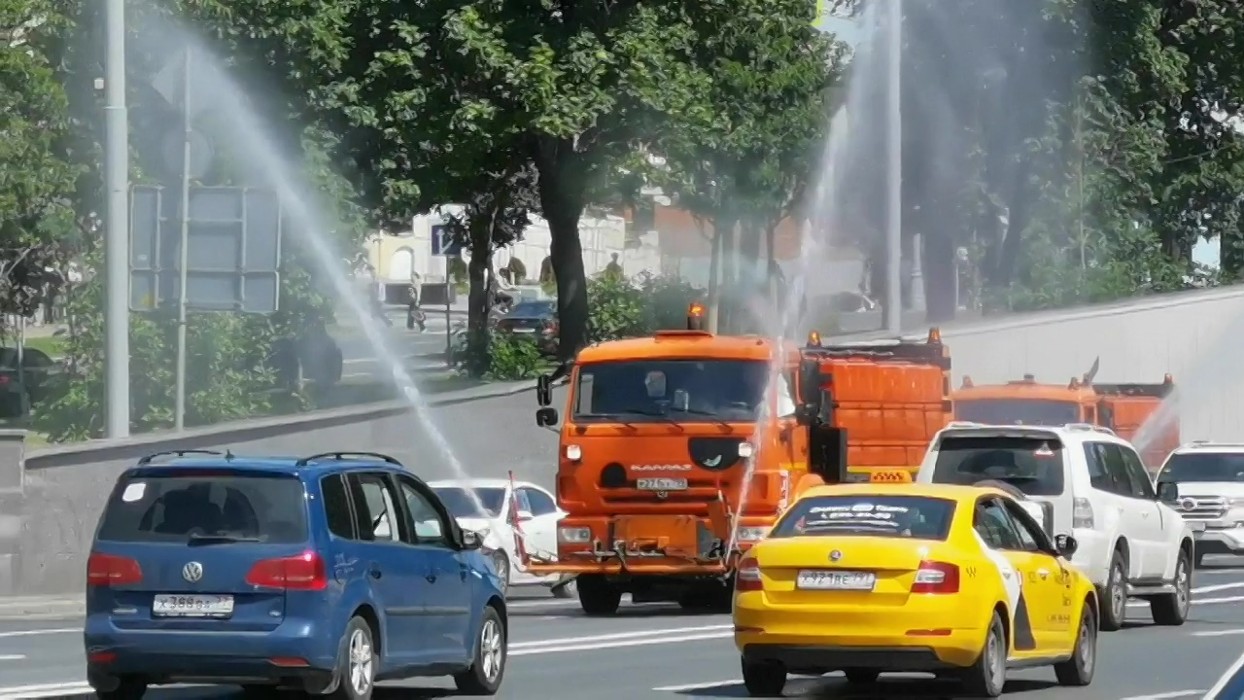 В связи с установившейся жаркой погодой