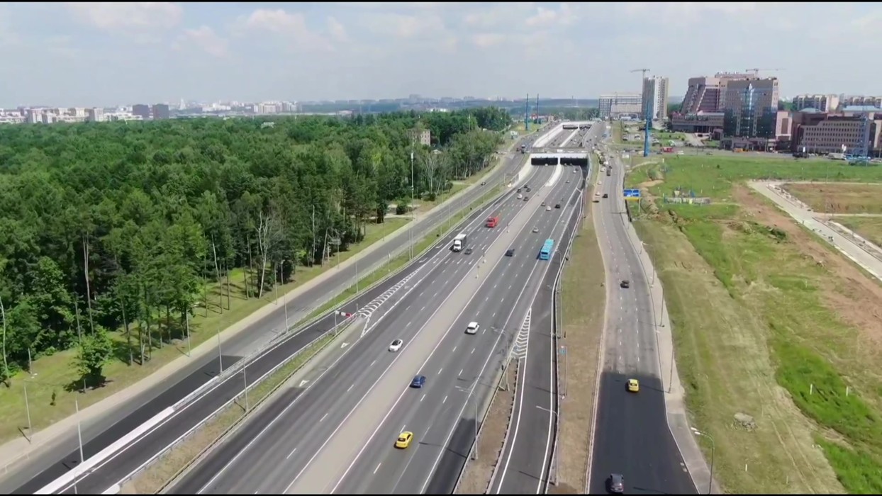 Калужское шоссе. Шоссе. Развязки Москвы. МКАД дорога.