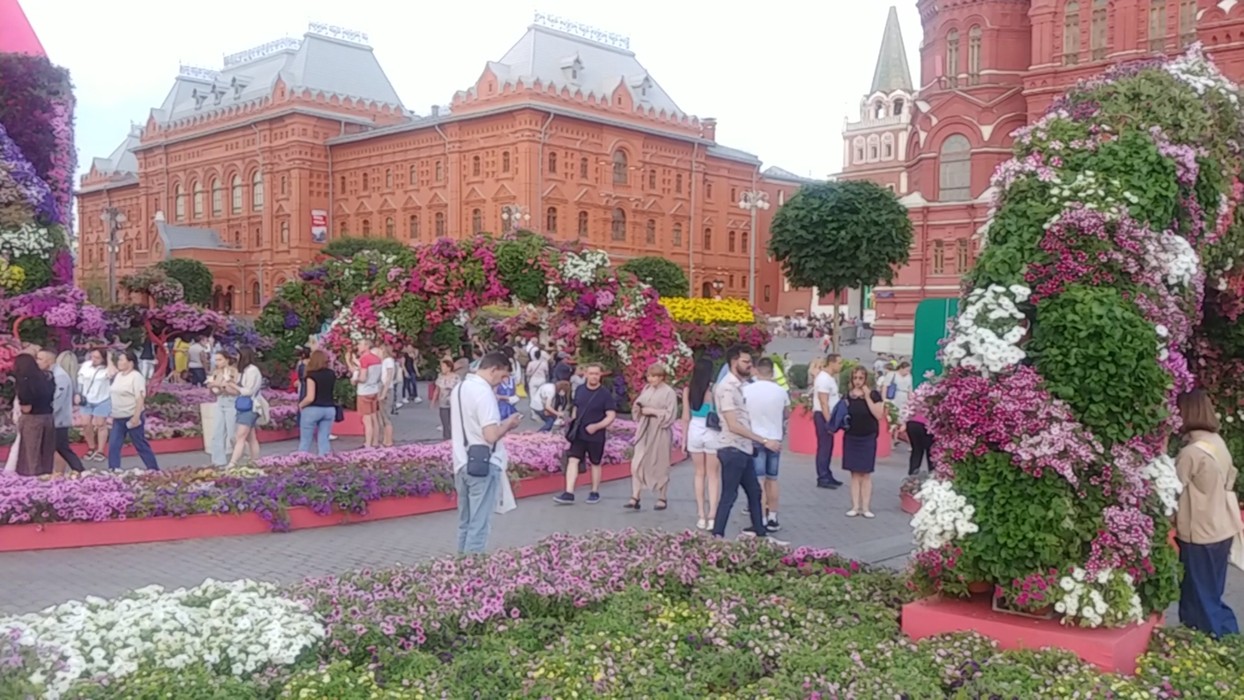 Выставка в москве на красной площади. Манежная площадь Москва 2022. Манежная площадь июль 2022 Москва. Москва Манежная площадь сейчас. Манежная площадь выставка цветов.