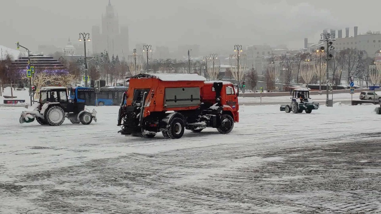 Лефортово уборка снега