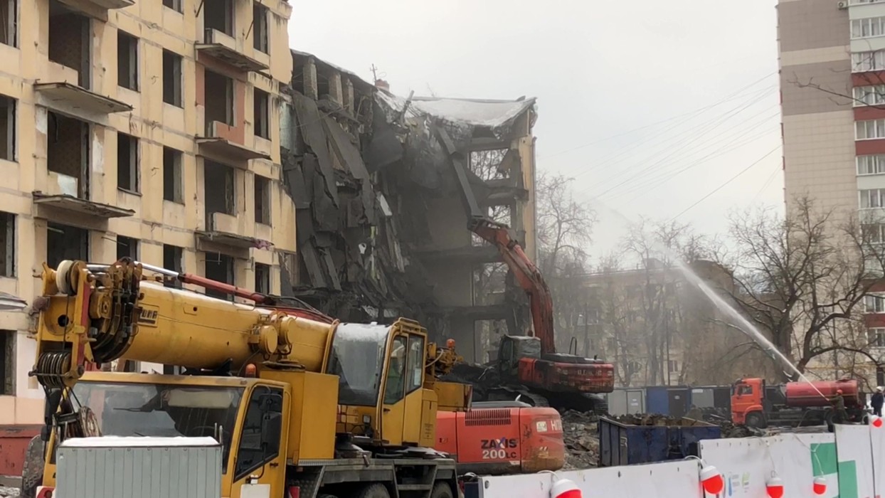 План сноса пятиэтажек в одинцово