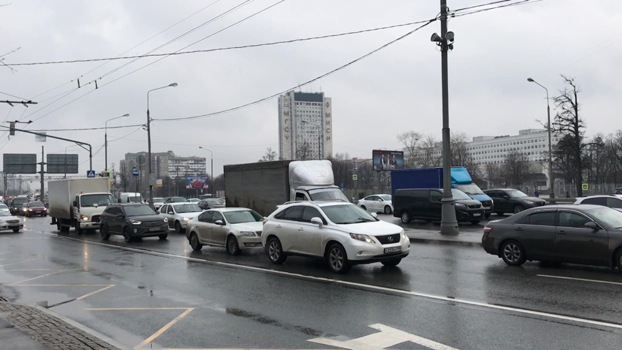 Пробки на ярославском шоссе в сторону