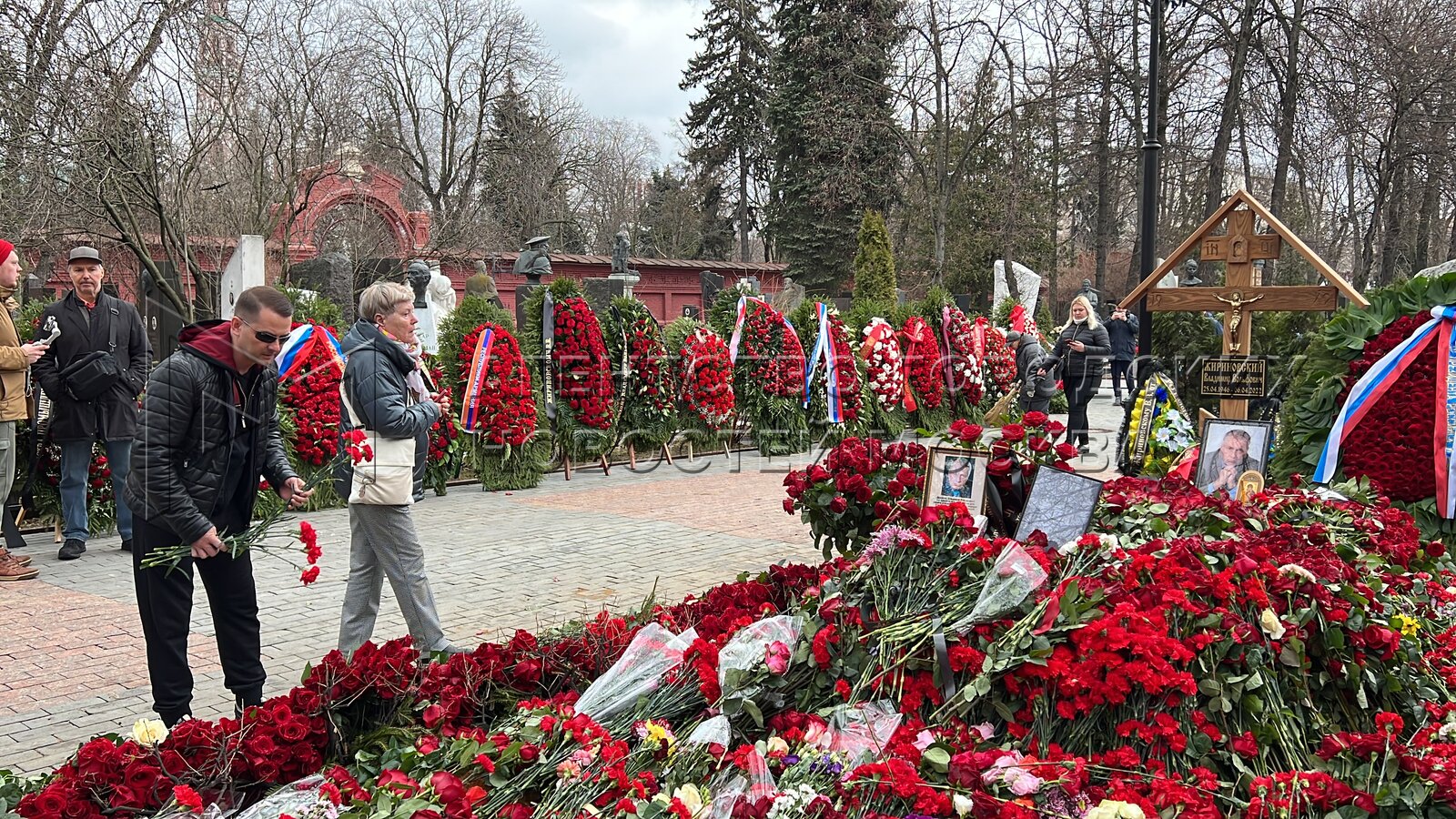 Могила жириновского фото на новодевичьем кладбище фото