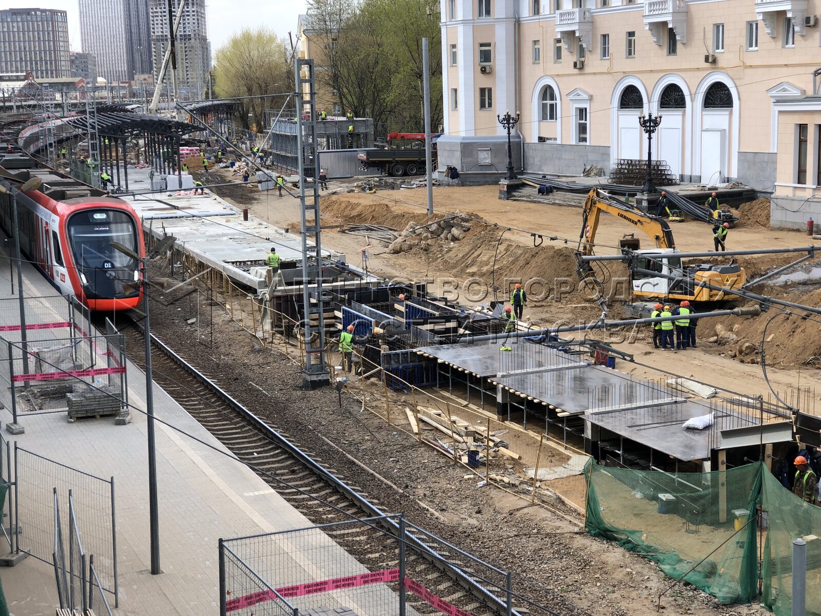 метро на белорусском вокзале