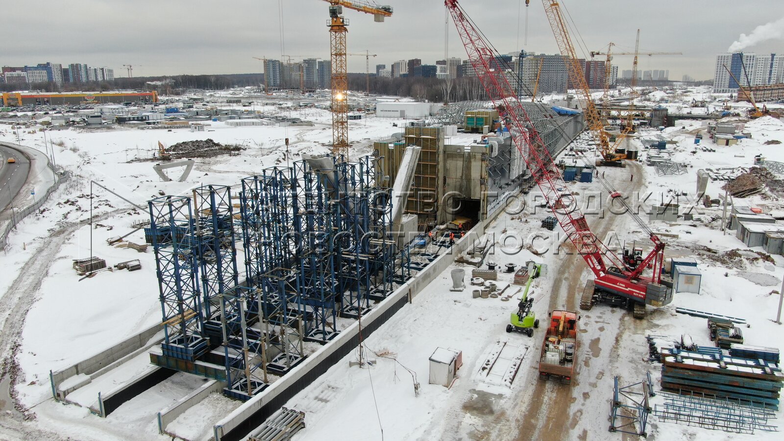 Метро потапово ход строительства 2024. Стройка вокзала. Станция метро Потапово. Москва 2023. Строительство метро Потапово.