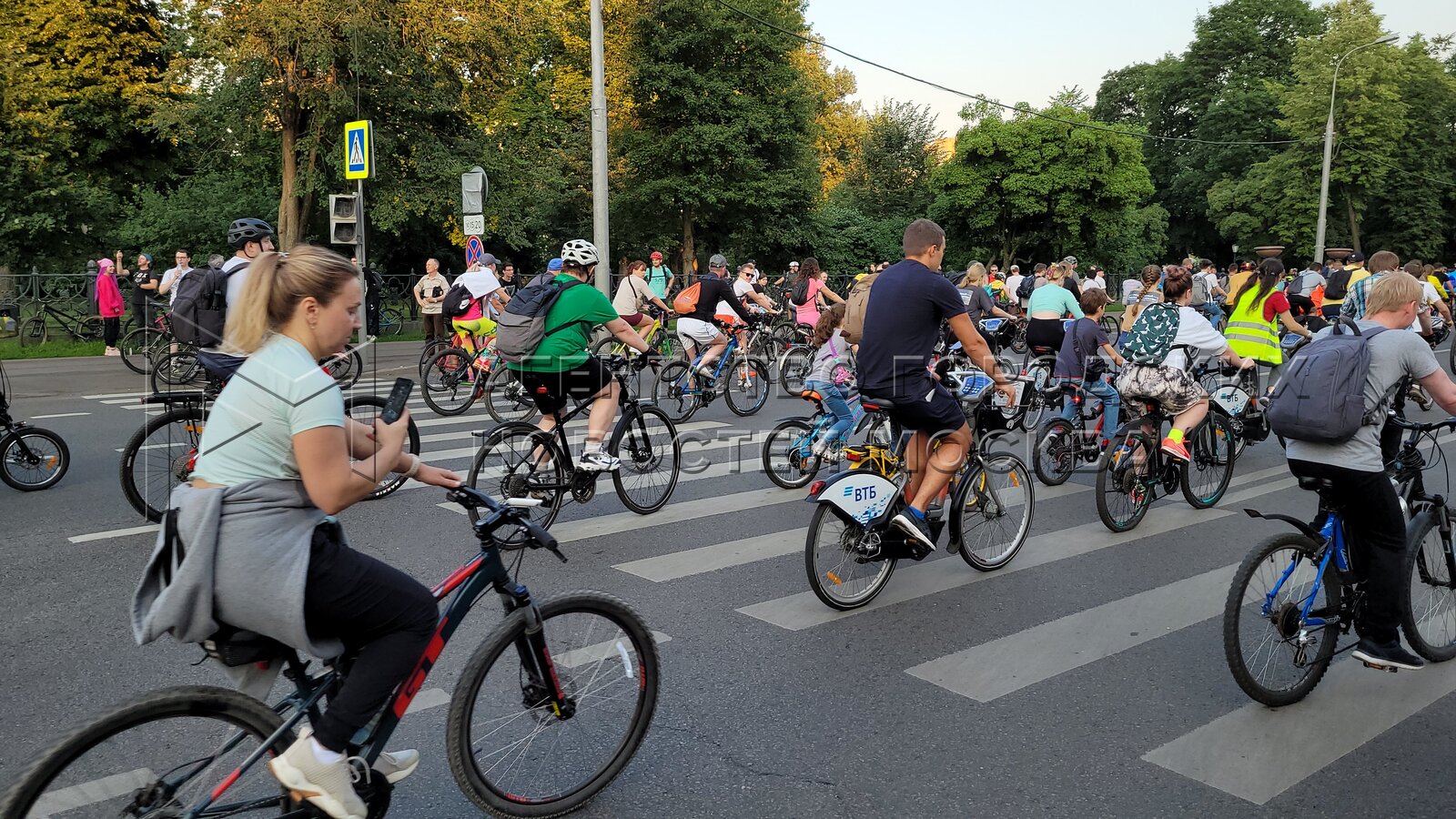 Велопробег москва фото